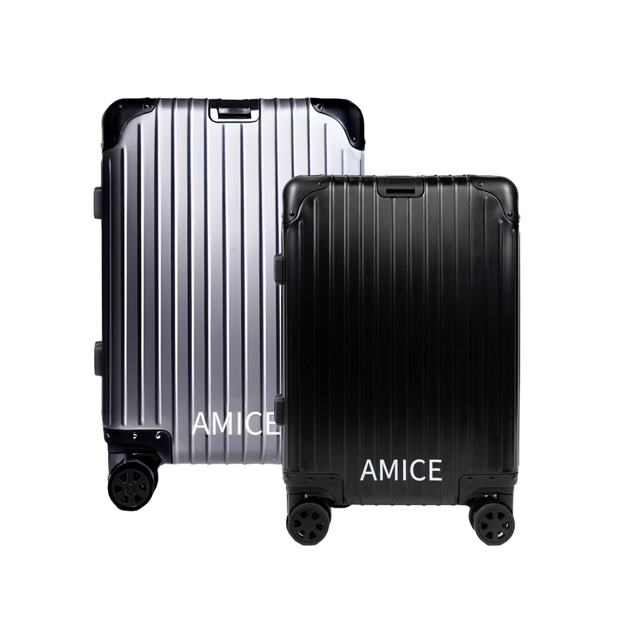 AMICE GENÈVE ALUMINIUM REISKOFFER MIX SET