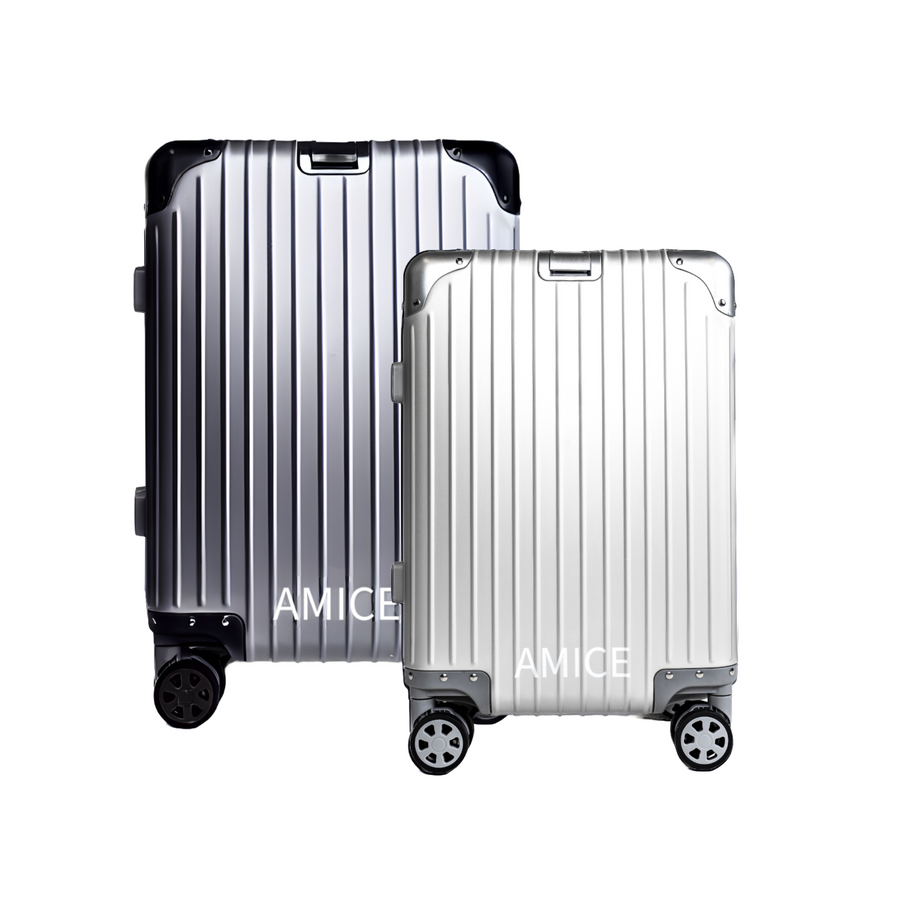 AMICE GENÈVE ALUMINIUM REISKOFFER MIX SET