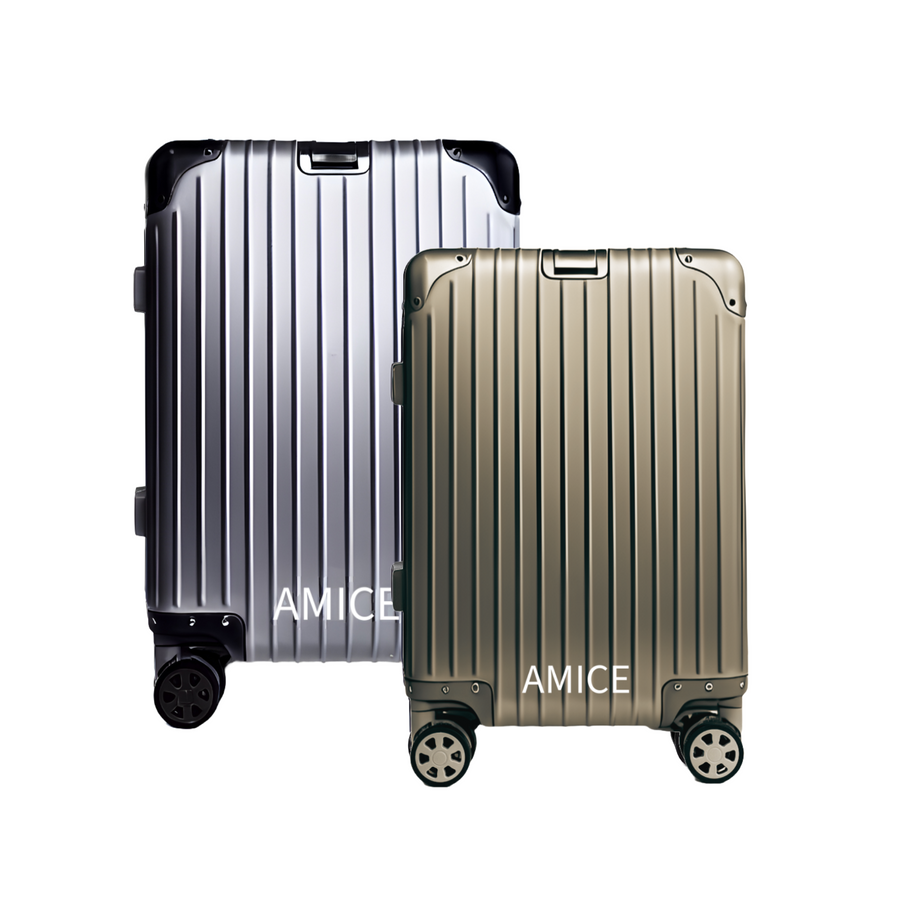 AMICE GENÈVE ALUMINIUM REISKOFFER MIX SET