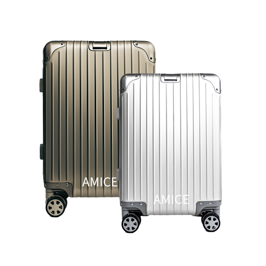 AMICE GENÈVE ALUMINIUM REISKOFFER MIX SET