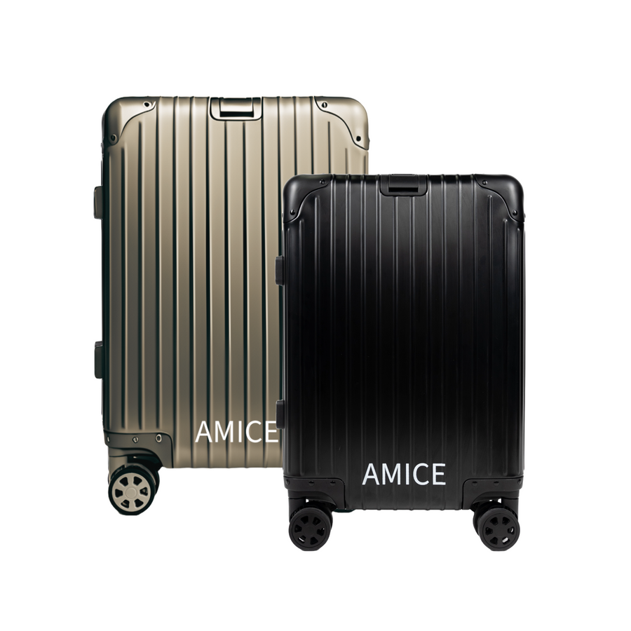 AMICE GENÈVE ALUMINIUM REISKOFFER MIX SET
