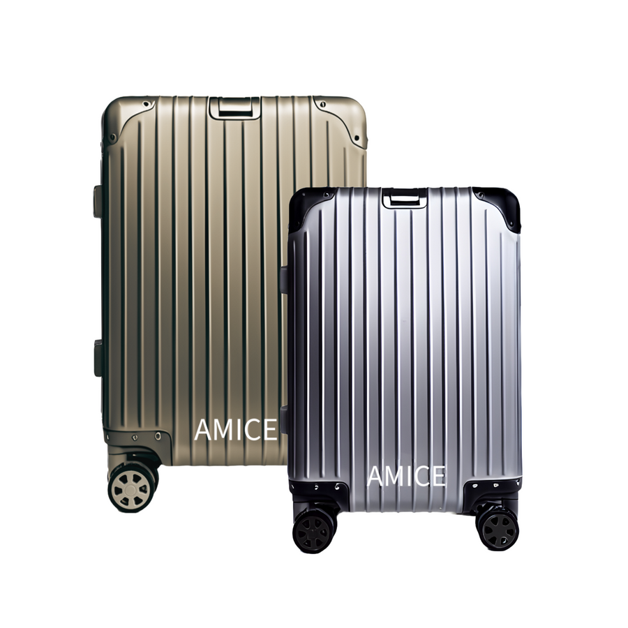 AMICE GENÈVE ALUMINIUM REISKOFFER MIX SET