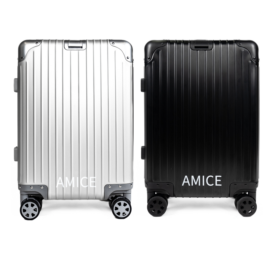 AMICE GENÈVE ALUMINIUM REISKOFFER DUO SET