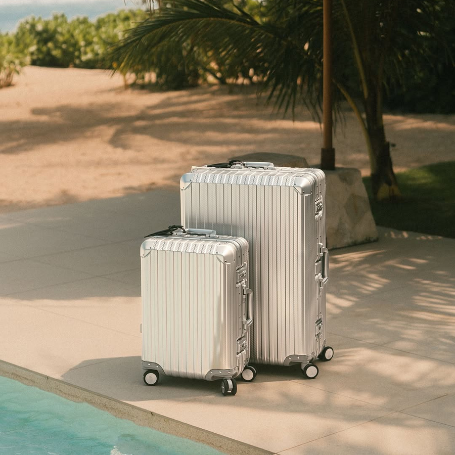 AMICE FLORENCE ALUMINIUM REISKOFFER DUO SET