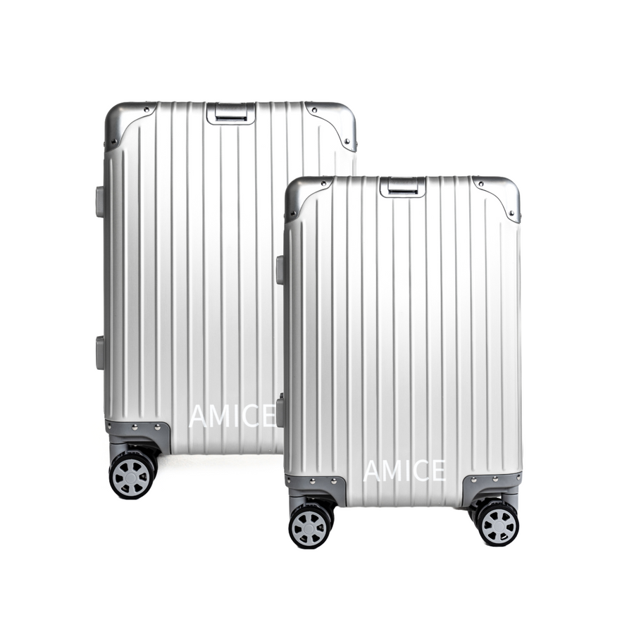 AMICE GENÈVE ALUMINIUM REISKOFFER MIX SET