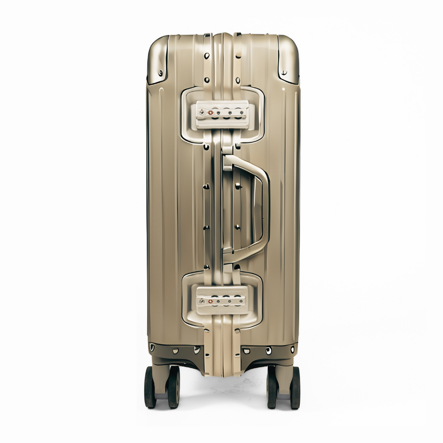 AMICE GENÈVE ALUMINIUM REISKOFFER CHAMPAGNE