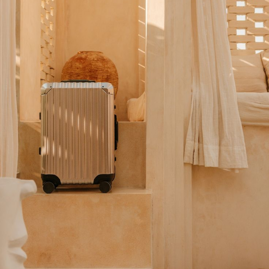 AMICE FLORENCE ALUMINIUM REISKOFFER CHAMPAGNE