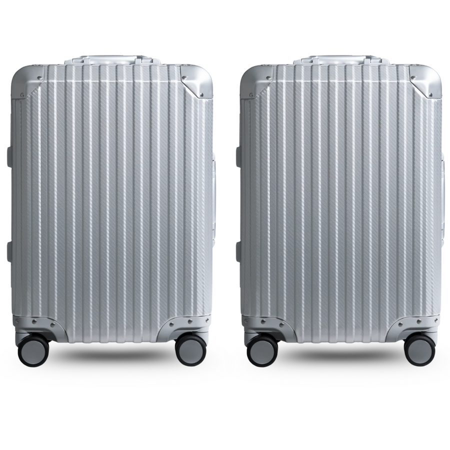 AMICE FLORENCE ALUMINIUM REISKOFFER DUO SET