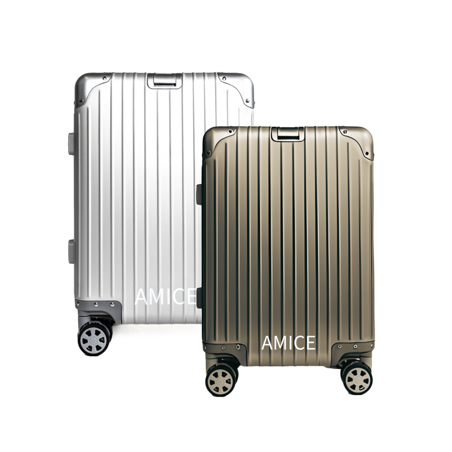 AMICE GENÈVE ALUMINIUM REISKOFFER MIX SET