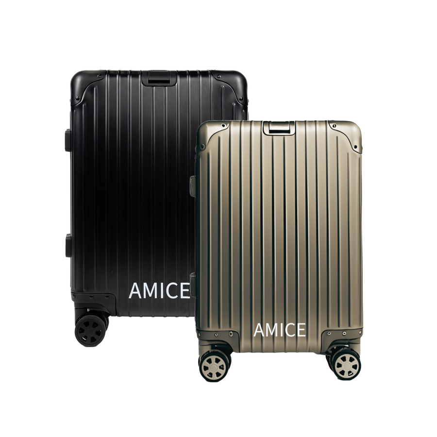 AMICE GENÈVE ALUMINIUM REISKOFFER MIX SET
