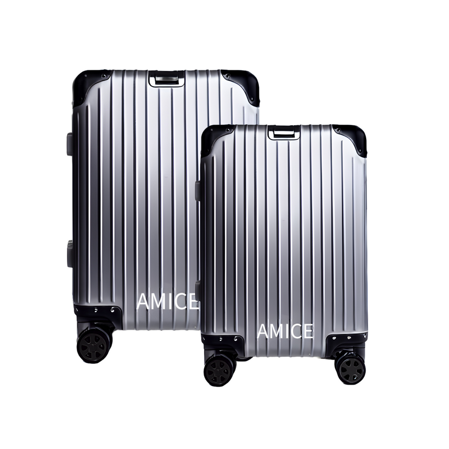 AMICE GENÈVE ALUMINIUM REISKOFFER MIX SET
