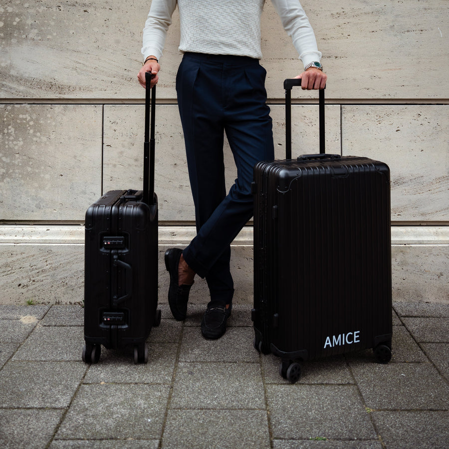 AMICE GENÈVE ALUMINIUM REISKOFFER MIX SET