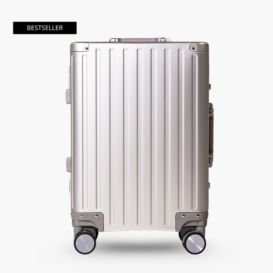 AMICE ORIGINAL ALUMINIUM REISKOFFER ZILVER